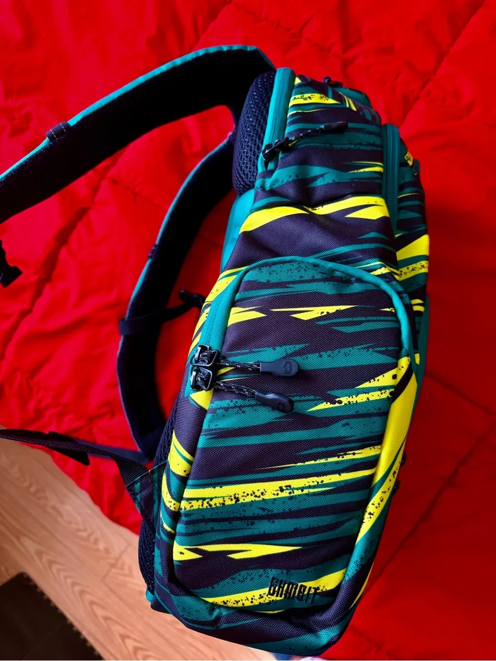 Green & Yellow Men’s Backpack